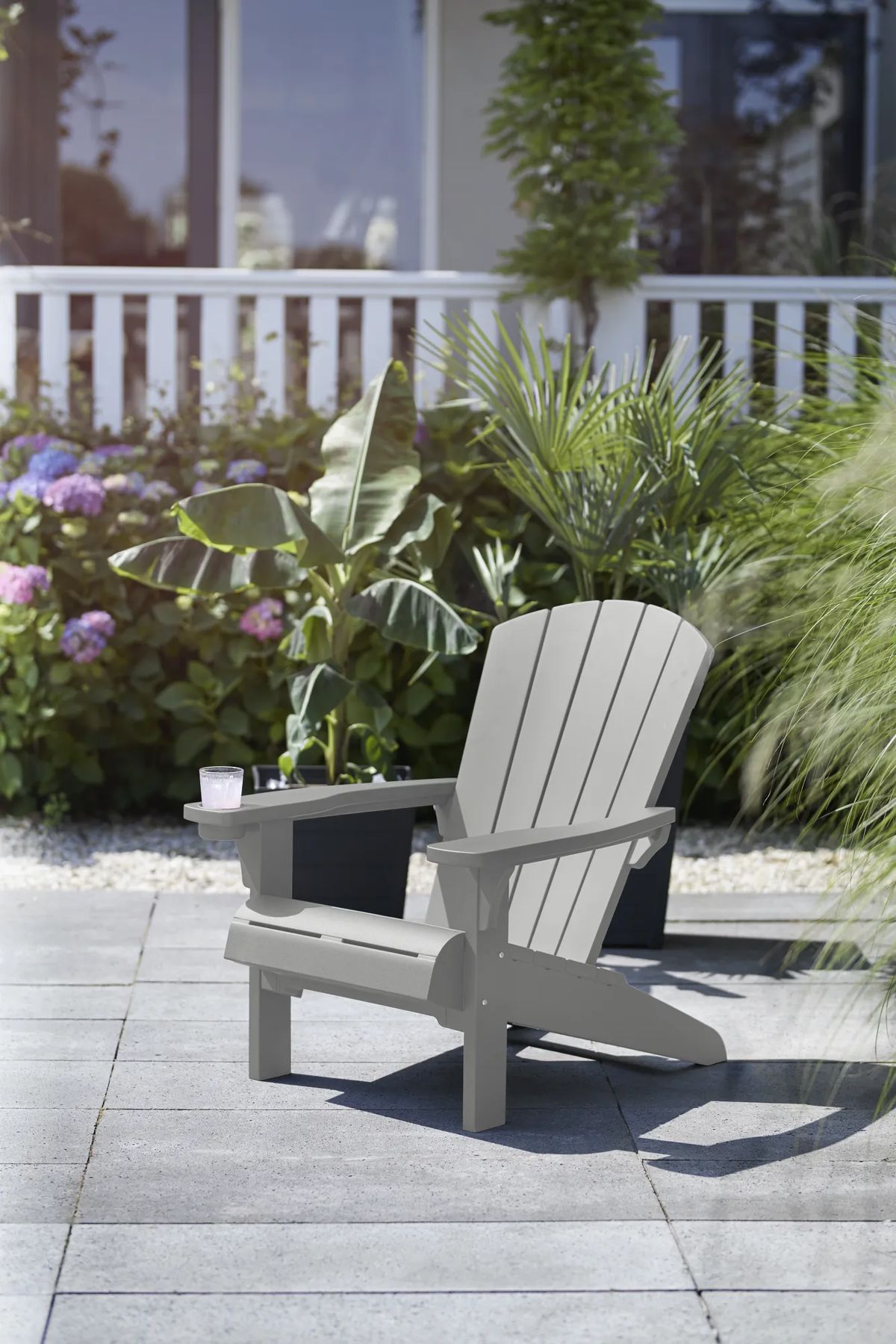 Alpine Adirondack Chair, Set of 2 - Grey