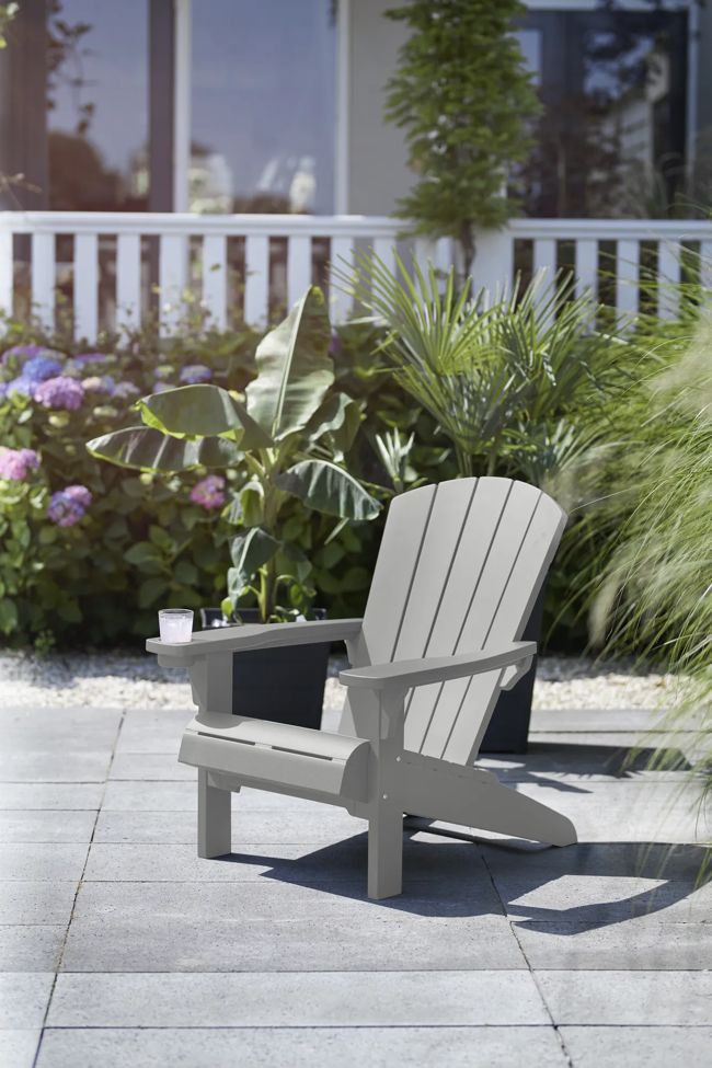Alpine Adirondack Chair - Grey