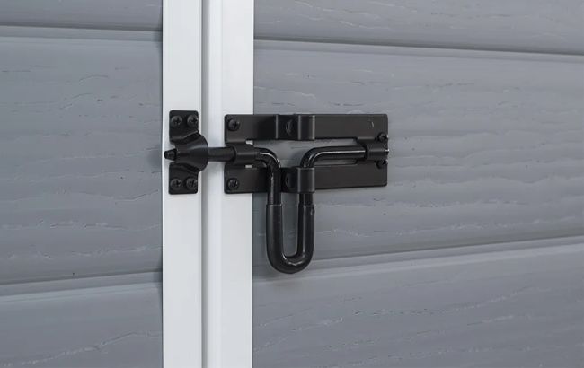 מחסן גינה מנור 6X8 - אפור