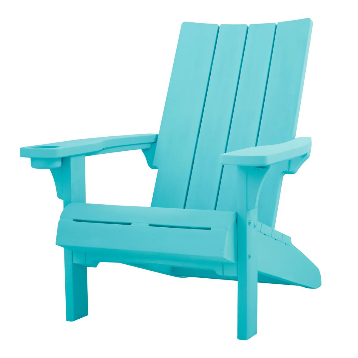 Chaise Adirondack moderne avec porte-gobelet Sarcelle – Keter Canada