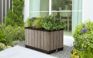 Signature Rectangular Planter  - Ashwood Brown