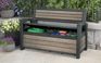 Signature 227L Storage Bench - Ashwood Brown
