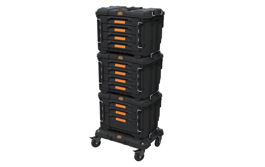 עגלת כלים ניידת מקצועית + 11 מגירות ROC