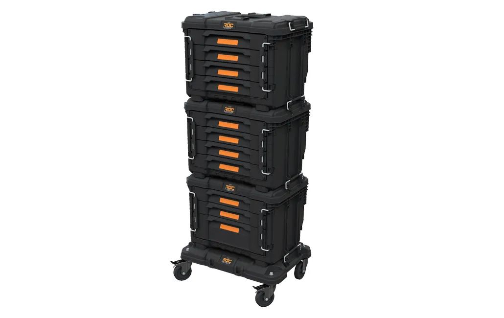 עגלת כלים ניידת מקצועית + 11 מגירות ROC