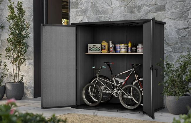 Cortina Fortress Tuinkast - 188x106,5x195cm - Grijs