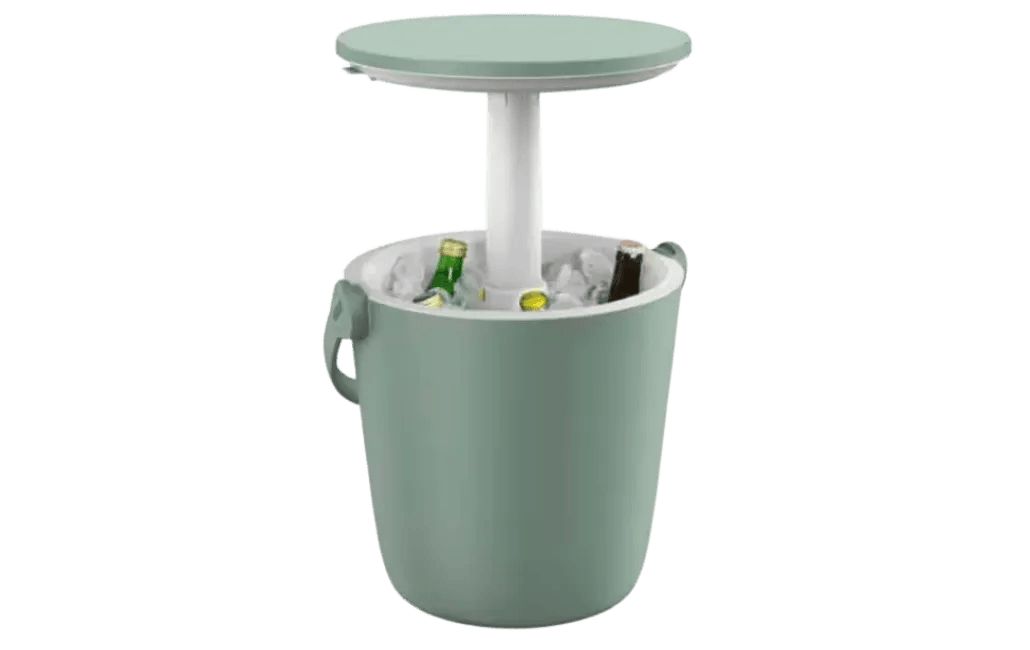 Go Bar 16L Portable Cooler Table - Vintage Green