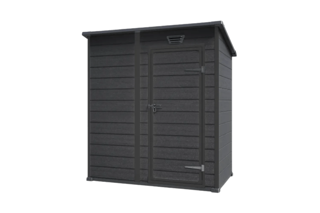 Essential 6x4 Gartenhaus - Dunkelgrau