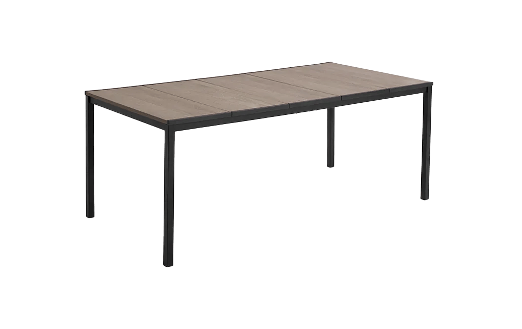 Mesa comedor de exterior Signature Porto 194x75x95 cm - Marrón
