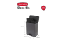 Decobin Duo Prullenbak 26L+26L - Grijs