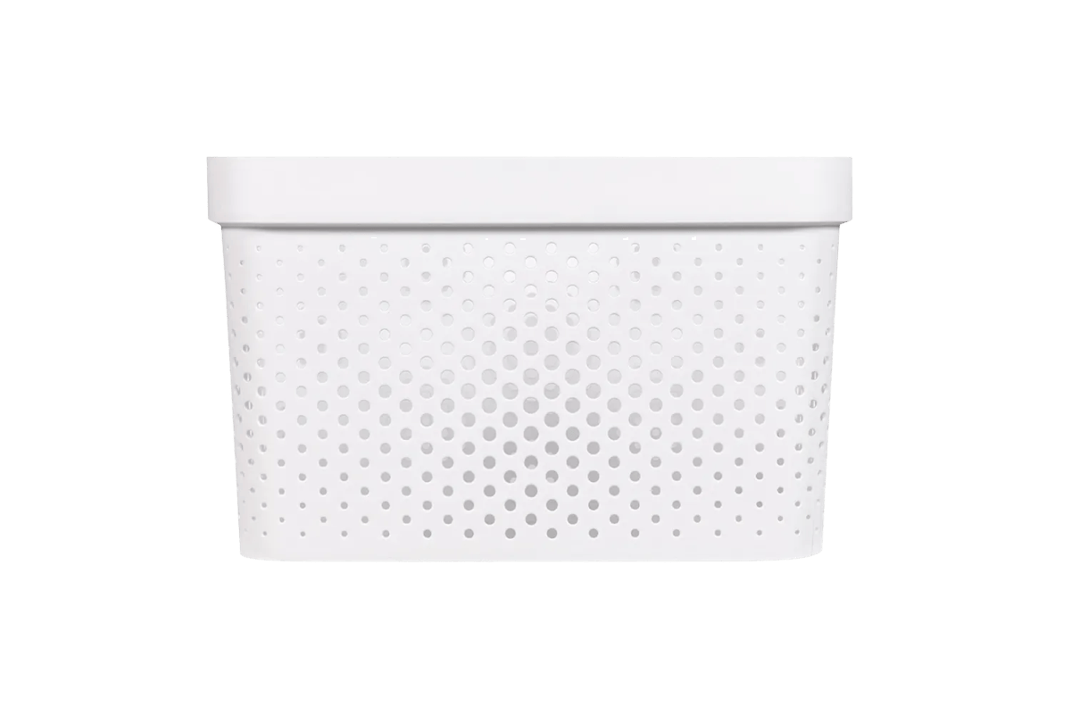 Infinity Dots Opbergmand 17L - Wit