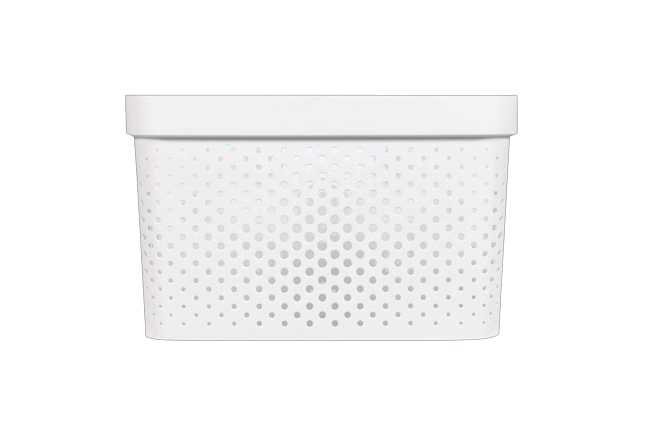 Infinity Dots Opbergbox 17L - Wit