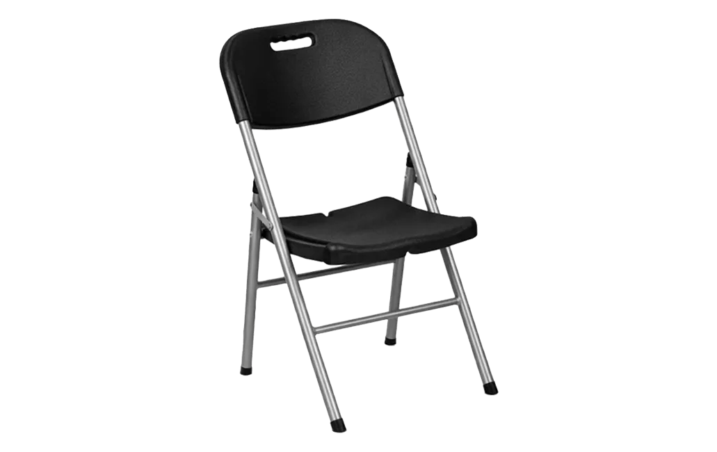 כיסא מתקפל Fold & Go - שחור