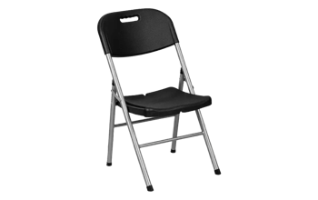 כיסא מתקפל Fold & Go - שחור - כיסאות