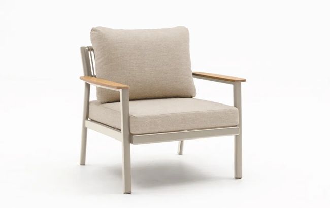 סט מערכת ישיבה פוקט אלומניום - בז