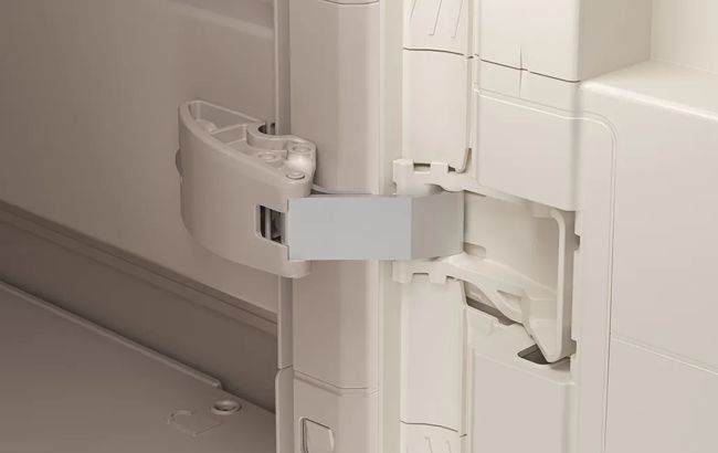 Armario bajo de exterior Groove - 98x45x80cm. - Beige