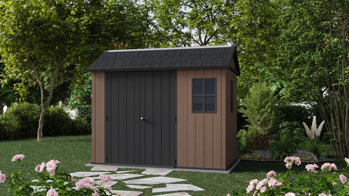 Caseta de exterior Newton Plus 975 - 230x287x246 cm y 5,7m2