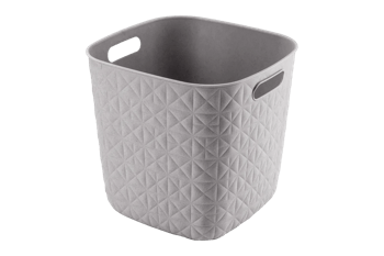 סלסלת כביסה סופטקס מרובעת 15 ליטר -  - קולקציית סופטקס | Softex