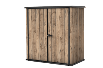 Signature Vertical XL Storage Shed - Pine Brown - Small Sheds