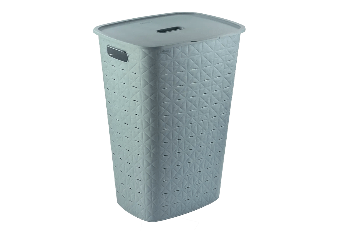 סל כביסה סופטקס 56 ליטר - כחול