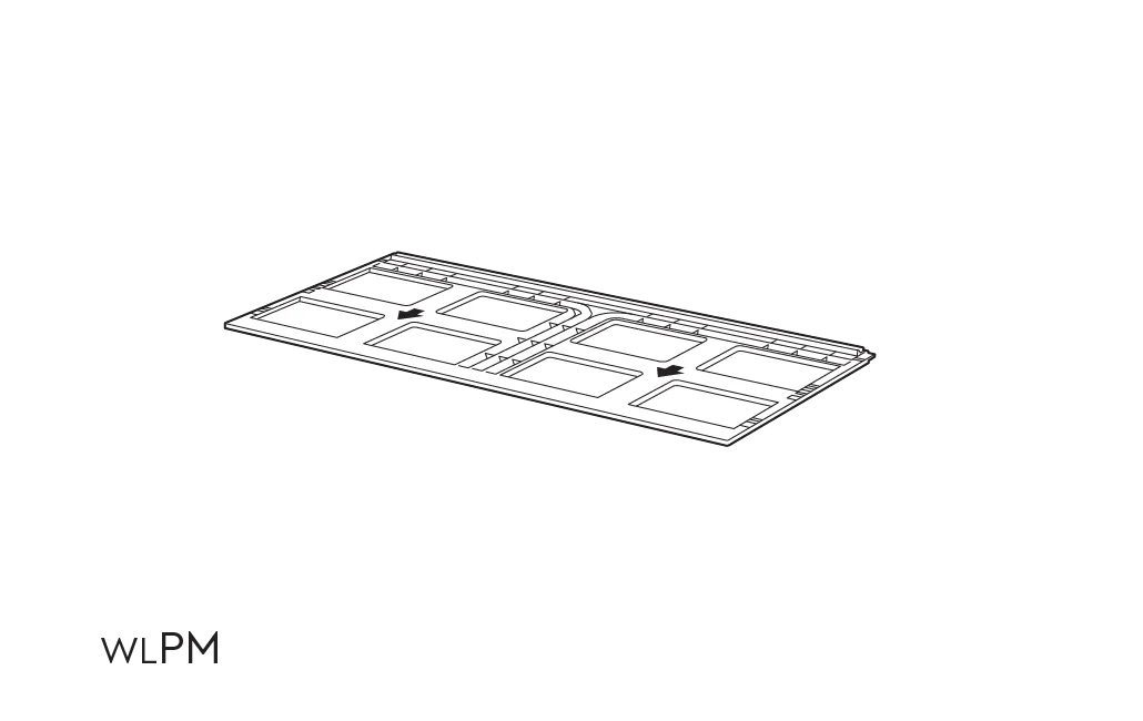 WLPM - Store It Out Back Panel  - Graphite