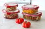 Smart Cook Vershoudsdoos 1,1L - Transparant/Rood