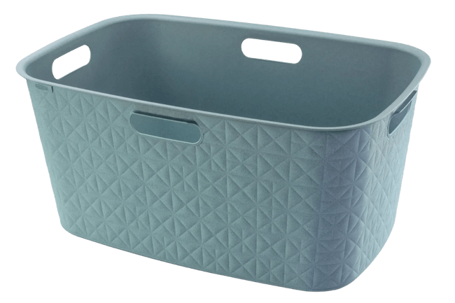 סל כביסה סופטקס 45 ליטר - כחול