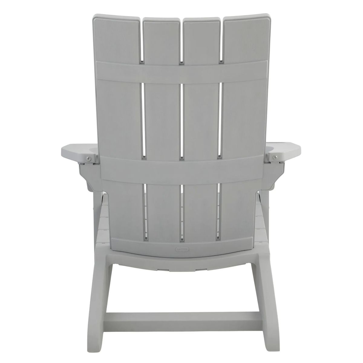 Chaise Adirondack moderne avec porte-gobelet Grise – Keter Canada