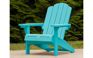 Kiawah Teal Outdoor Adirondack Chair - Keter US