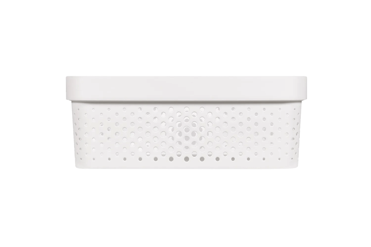 Infinity Dots Opbergmand 11L - Wit