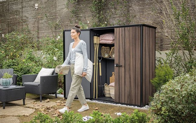 Signature Tuinkast - 140x73,6x170,4 cm - Rosewood