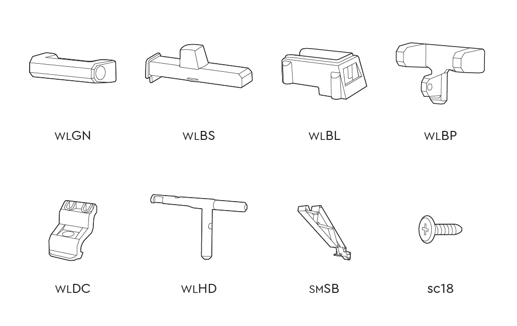 Store It Out Prime without pistons - Small Parts Set -