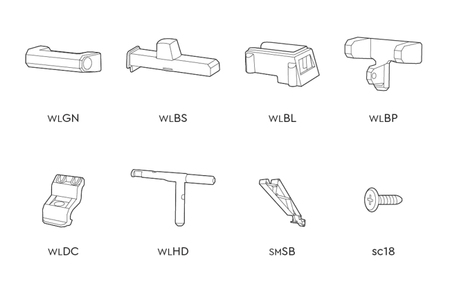 Store It Out Prime without pistons - Small Parts Set -