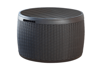 Circa 37 Gallon Deck Box - Graphite - Small Deck Boxes