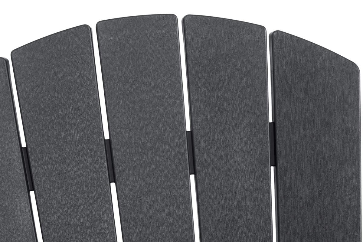 Troy Adirondack Tuinstoel - set van 2 - Antraciet