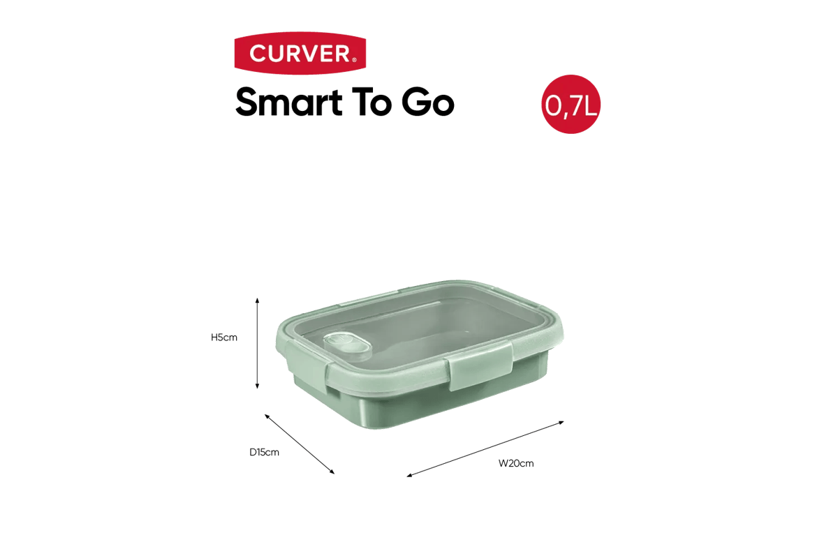 Smart to Go Lunchbox 0,7L - Groen