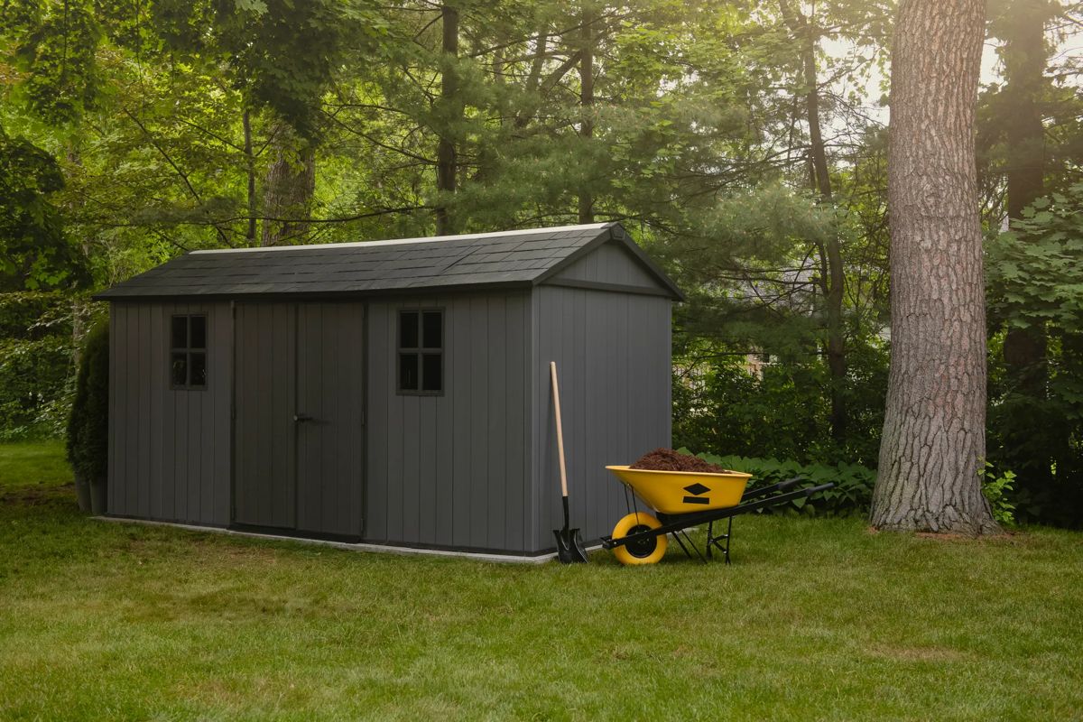 Caseta de exterior Newton Plus 7515 - 230x476x246 cm y 10 m2