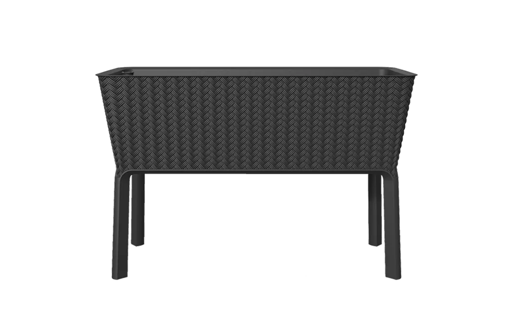 Splendor 31.7 Gallon Elevated Garden Bed - Graphite