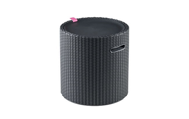 Dark Gray Outdoor Cooler Side Table - Keter US