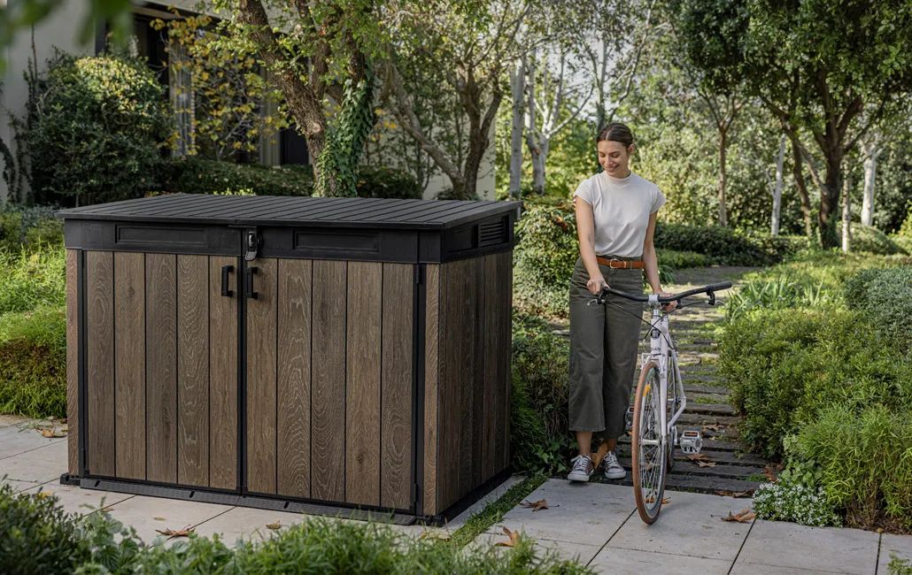 Buy Signature Walnut Brown Horizontal Storage Shed- Keter Canada