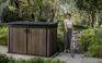 Remise de rangement horizontale en noyer Signature brune – Keter Canada