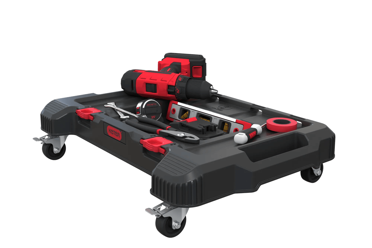 Stack & Roll Dolly 4-Wheel Rolling Base - Keter Canada