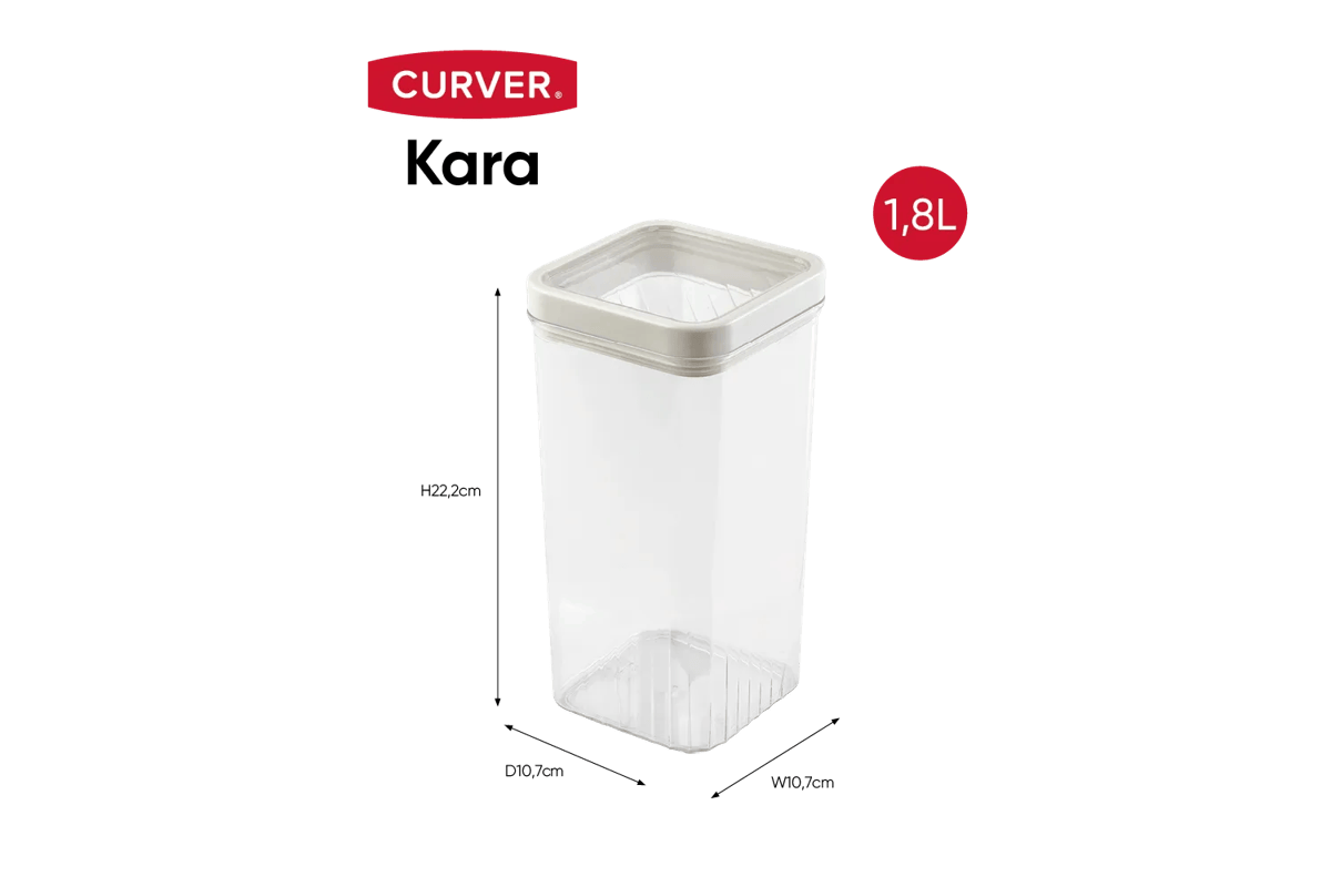 Kara Voorraadbus 1,8L - Wit