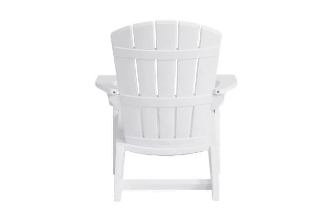 Fauteuil de jardin Adirondack Troy - Blanc