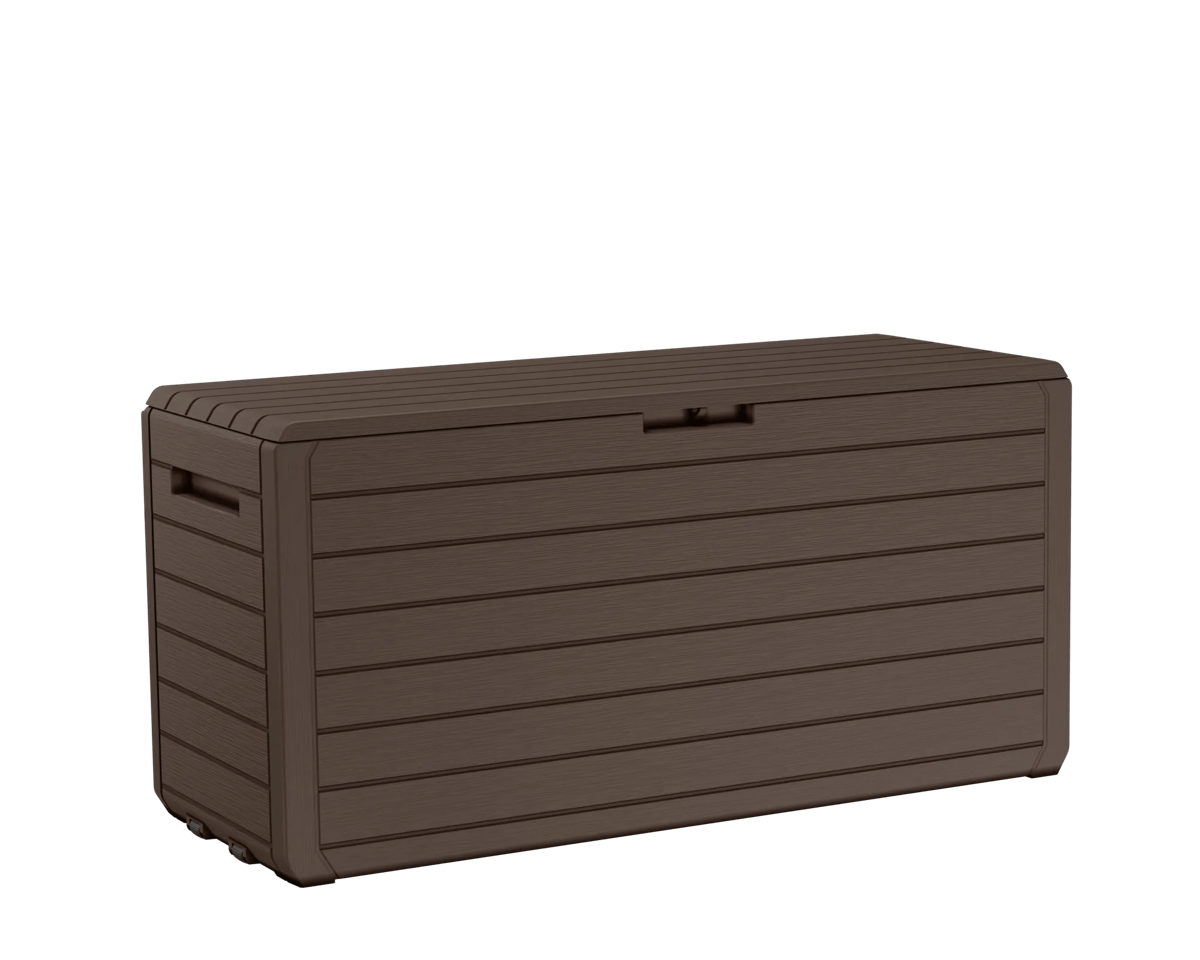 Atlas 71 Gallon Deck Box - Brown - Keter US