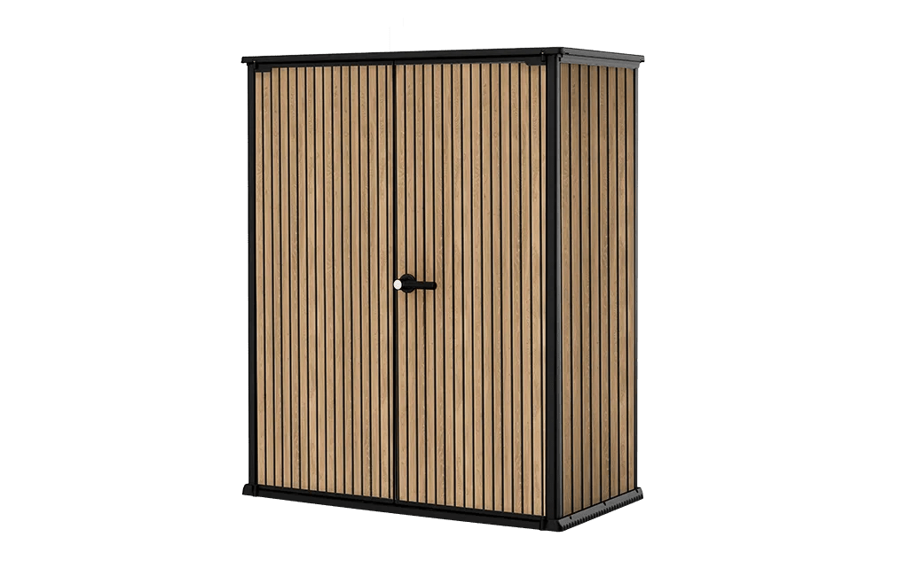 Signature Tuinkast - 140x73,6x170,4 cm - Venetian Bruin