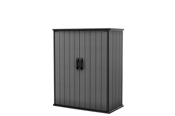 Darwin Aufbewahrungsschrank 1400L - Grau - Gartenstauraum