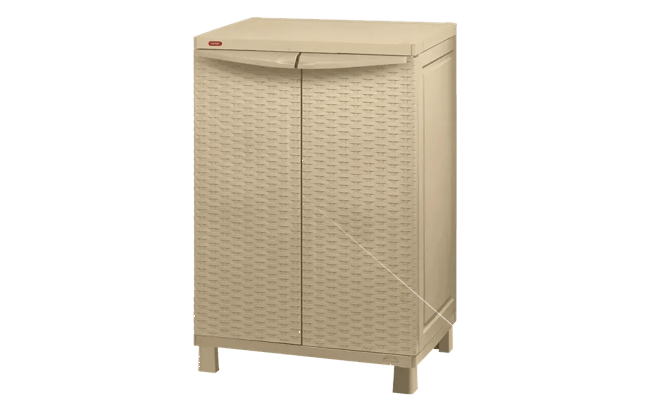 ארון שירות ראטן נמוך - BASE MATRIX - בז&#039; thumbnail