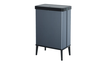 פח ורטו גבוה 54 ליטר - כחול פנינה - פחי אשפה 50 ליטר