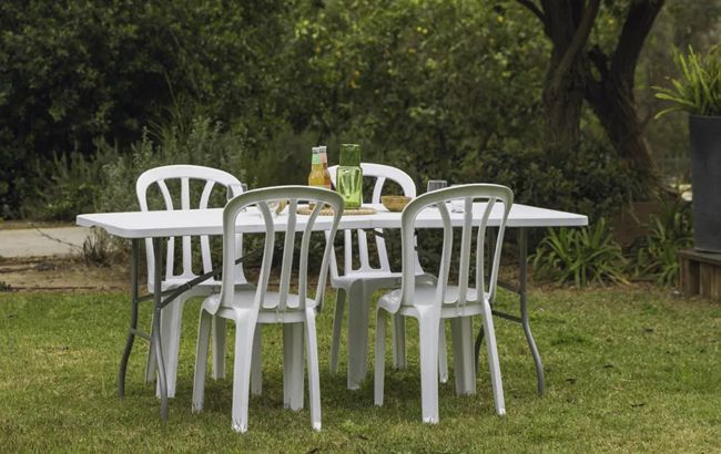 שולחן מתקפל 1.80 מטר Fold & Go