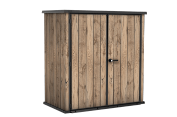 Signature Vertical XL Storage Shed - Pine Brown - Small Sheds
